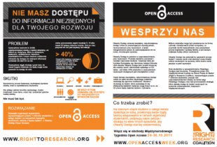 Open Access Week 2011 – co się będzie działo w Warszawie i nie tylko