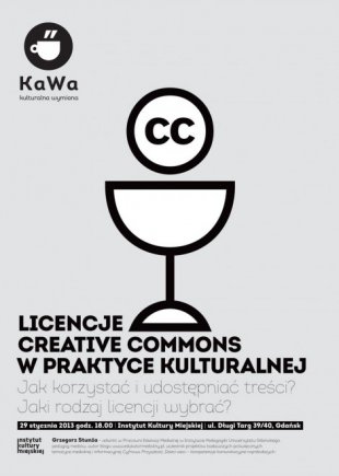 Licencje CC w instytucjach kultury – aktualizacja publikacji i spotkanie w Gdańsku